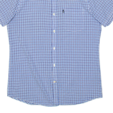BARBOUR Mens Shirt Blue Gingham S