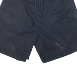 NAUTICA Mens Chino Shorts Blue Relaxed M W32