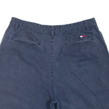 TOMMY HILFIGER Womens Chino Shorts Blue L W36
