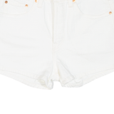 LEVI'S 501 Mens Denim Shorts Cream XS W26