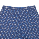 NAUTICA Rigger Mens Chino Shorts Blue Check M W36