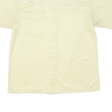 CANDA Mens Plain Shirt Yellow 90s M