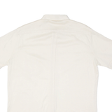 Mens Plain Shirt Cream 90s M
