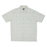 WRANGLER Mens Shirt Grey 90s Check L