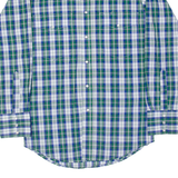 WRANGLER Mens Shirt Green Plaid Long Sleeve M