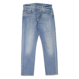 LEVI'S 502 Jeans Mens Blue Regular Tapered Stone Wash W30 L30