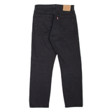 LEVI'S 501 BIG E Jeans Womens Black Regular Straight W26 L26