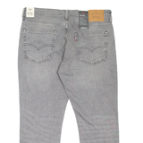 LEVI'S 511 BIG E Jeans Mens Grey Slim Straight W36 L26