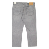 LEVI'S 511 BIG E Jeans Mens Grey Slim Straight W36 L26