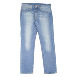 LEVI'S 511 Jeans Mens Blue Slim Straight Stone Wash W32 L32