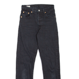 LEVI'S 501 BIG E Jeans Womens Black Regular Straight W23 L28