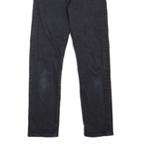 LEVI'S 501 BIG E Jeans Womens Black Regular Straight W23 L28