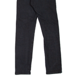 LEVI'S 501 BIG E Jeans Womens Black Regular Straight W23 L28