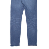 LEVI'S 512 BIG E Jeans Mens Blue Slim Tapered Stone Wash W31 L31