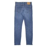 LEVI'S 512 BIG E Jeans Mens Blue Slim Tapered Stone Wash W31 L31