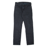 LEVI'S 511 Jeans Mens Black Slim Straight W30 L32
