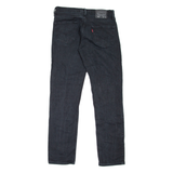 LEVI'S 511 Jeans Mens Black Slim Straight W30 L32