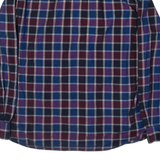 FRENCH CONNECTION Mens Shirt Blue Plaid Long Sleeve L