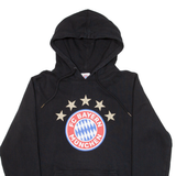 FC BAYERN MUNCHEN Mens Black Hoodie S