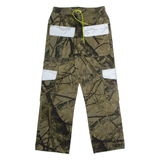 JADED LONDON Camouflage Cargo Mens Twill Trousers Beige Regular Straight W28 L29