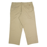 DICKIES Workwear Mens Twill Trousers Beige Regular Straight W40 L27