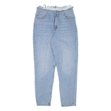 CALVIN KLEIN JEANS Womens Jeans Blue Regular Mom W28 L28