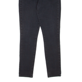 LEVI'S 721 High Rise BIG E Womens Jeans Black Slim Skinny W27 L30