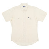 WRANGLER Mens Plain Shirt Beige M