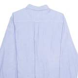 WRANGLER Regular Mens Plain Shirt Blue Long Sleeve S