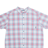 COLUMBIA Mens Shirt Blue Check XL