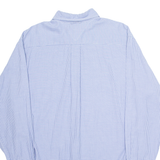 TOMMY HILFIGER Mens Shirt Blue Gingham Long Sleeve M