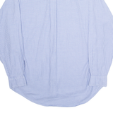 TOMMY HILFIGER Mens Shirt Blue Gingham Long Sleeve M