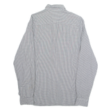 TIMBERLAND Slim Fit Mens Shirt Black Houndstooth Long Sleeve M