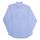 NIEDERBERGER LINA Mens Denim Shirt Blue Long Sleeve S