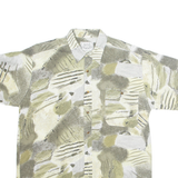 MENS COMPANY Mens Shirt Green 90s Floral L