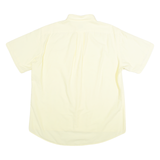 LACOSTE Mens Plain Shirt Yellow L