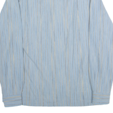 WRANGLER Mens Shirt Blue Striped Long Sleeve M