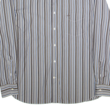 PAUL & SHARK Mens Shirt Blue Striped Long Sleeve XL