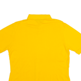 LUC D'ALBENE Mens Plain Shirt Yellow 90s L