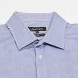 JAEGER Mens Plain Shirt Blue Long Sleeve XL