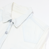 GAP Womens Plain Shirt Blue Long Sleeve XS