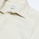 VAN HEUSEN Mens Plain Shirt Beige Long Sleeve XL