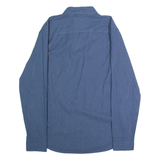 HOLLISTER Mens Shirt Blue Spotted Long Sleeve XS