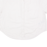 LEVI'S Womens Plain Shirt Pink Pinstripe Long Sleeve M