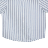 CALVIN KLEIN Mens Shirt Blue Striped XL