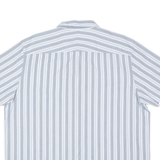 CALVIN KLEIN Mens Shirt Blue Striped XL