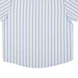CALVIN KLEIN Mens Shirt Blue Striped XL