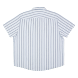 CALVIN KLEIN Mens Shirt Blue Striped XL