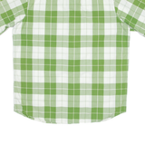 COLUMBIA Mens Shirt Green Check XL