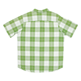 COLUMBIA Mens Shirt Green Check XL